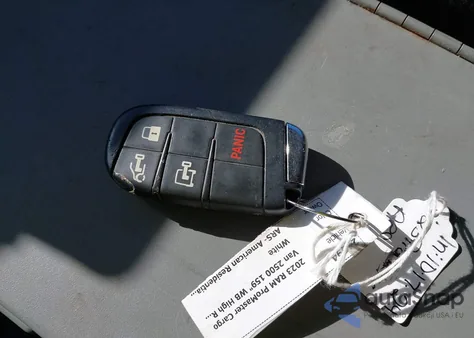 2023 Ram Promaster 2500 High Roof 159 Wb from USA, damaged, VIN 3C6LRVDG7PE542390